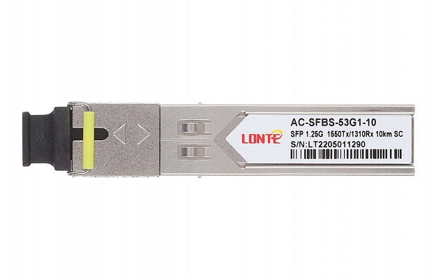 Модуль SFP WDM 1.25G Tx1550/Rx1310 10km SC DDM внешний вид 2