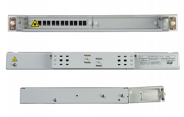 CCD ShKOS-VP-1U/2-12SC Patch Panel (w/o Pigtails, Adapters) внешний вид 7