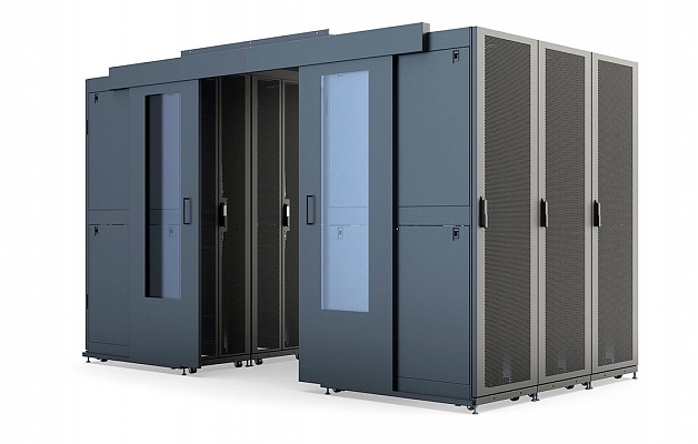 Панель задняя для систем коридора сплошная 48U (900-1200 мм) для шкафов серверных ЦОД ШТ-НП-СЦД-48U, СЦД-П-48U, RAL9005 внешний вид 3