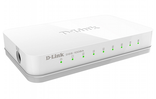 D-Link DGS-1008A/D Switch внешний вид 2