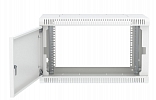 Шкаф телекоммуникационный настенный разборный 19”,6U(600x350), ШТ-НСр-6U-600-350-М дверь металл ССД внешний вид 3