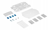 CCD KT-3645 Splice Tray Kit (cable ties, markers, KDZS - 40 pcs., hinges, cover) внешний вид 4