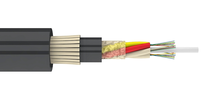 DPTs-ng(A)-HF-24G.652D(2х12)-2.7 kN Fiber Optic Cable внешний вид 1