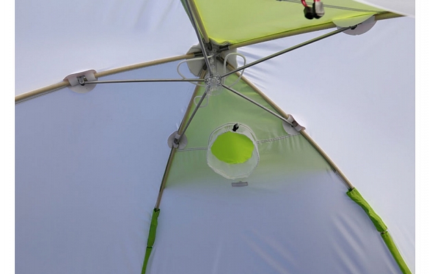 Палатка зонтичного типа 2,7х2,55м высотой 1,8м внешний вид 2