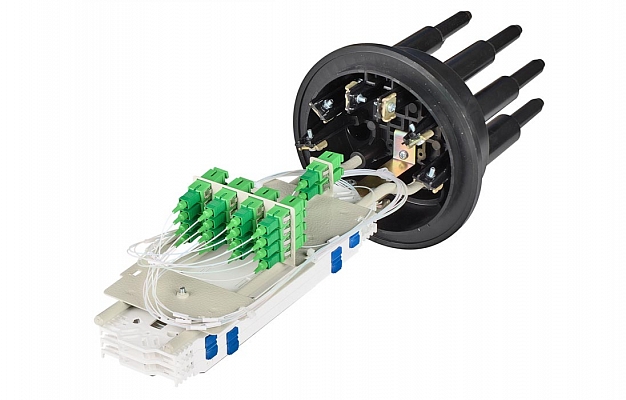 Муфта-кросс МКО-Г3/С09-2PLC8-SC/APC-20SC-20SC/APC-20SC/APC ССД внешний вид 5