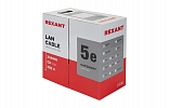 01-0043 Кабель витая пара REXANT UTP 4PR 24AWG, CAT5e (бухта 305 м) внешний вид 2