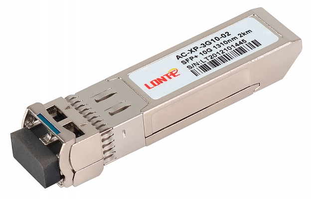 Оптический трансивер SFP+ 10G 1310nm 2km LC DDM SMF внешний вид 1