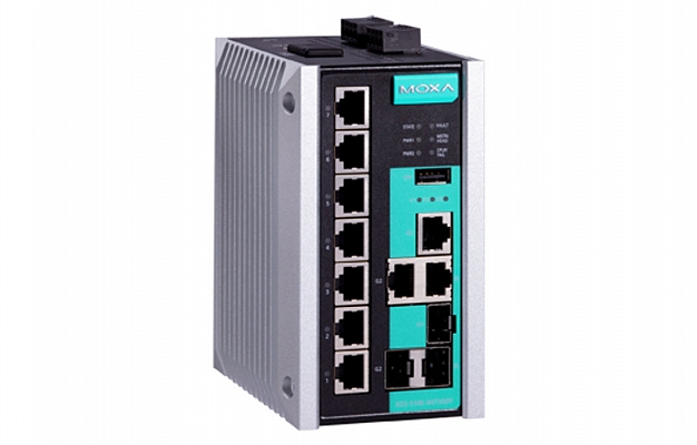 Moxa EDS-510E-3GTXSFP Switch внешний вид 1
