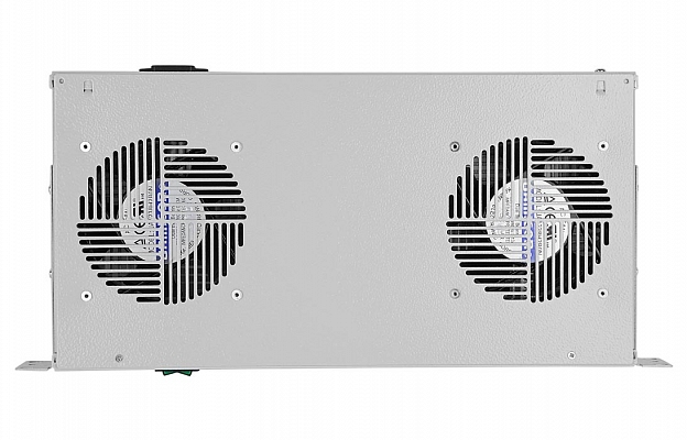 Вентиляторный модуль , 2 вентилятора с термодатчиком без шнура питания 35С ВМ-2-19" ССД внешний вид 4