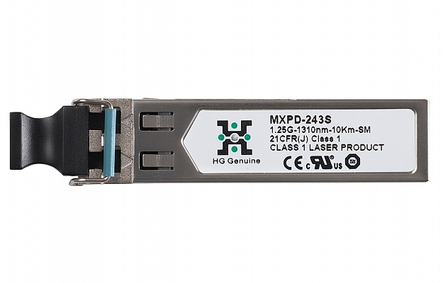 Трансивер MXPD-243S (SFP 1.25G 1310nm 10km LC SM) внешний вид 2