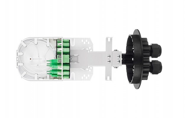 Муфта-кросс МКО-С6/СМ4-1PLC4-SC/APC-10SC-10SC/APC-1SC/APC ССД внешний вид 4