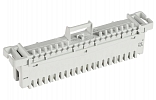 6089 1 002-06 LSA-PLUS Плинт 2/10, не размыкаемые контакты, маркировка 0-9 внешний вид 2