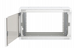 Шкаф телекоммуникационный настенный разборный 19”,6U(600x550), ШТ-НСр-6U-600-550-С дверь стекло ССД внешний вид 4