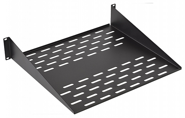 CCD PK-20-19"-2U-Ch Perforated Console Shelf, Black внешний вид 1