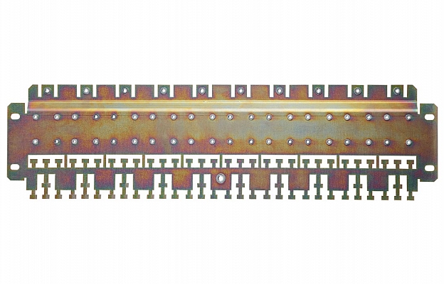 Панель несущая 19" 3U для 10 ВКР-3 ВОКС ССД внешний вид 1