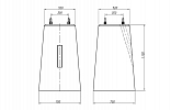 Фундамент типа II для светофоров с наклонной лестницей ФС 110х70 13238-00-00 внешний вид 2