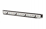 32809 PPHD-19-48-8P8C-C5e-110D Hyperline 19" High Density Patch Panel, 1U, 48 RJ-45 Ports, Cat. 5e, Dual IDC внешний вид 2