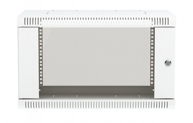 CCD ShT-NSr-6U-600-650-S  19", 6U (600x650) Wall Mount Dismountable Telecommunication Cabinet, Glass Door внешний вид 2