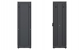 CCD ShT-NP-M-42U-600-800-P-Ch  19", 42U (600x800) Floor Mount Telecommunication Cabinet, Perforated Front Door, Black внешний вид 5
