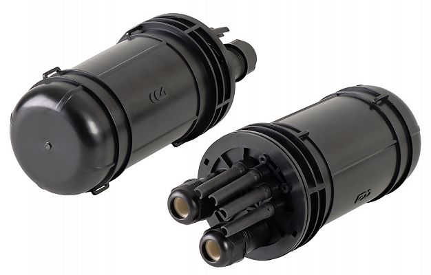 Муфта-кросс МКО-Ц8/С09-1PLC4-SC/APC-5SC/APC-1SC/APC ССД внешний вид 11