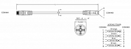 229923 Hyperline PC-LPM-UTP-RJ45-RJ45-C5e-0.3M-LSZH-GY Patch Cord U/UTP, Cat. 5е, LSZH, 0.3 m, Grey внешний вид 3