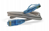 41839 Hyperline PC-LPM-UTP-RJ45-RJ45-C6-3M-LSZH-GY Patch Cord U/UTP, Cat. 6, LSZH, 3 m, Grey