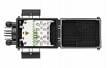 Муфта-кросс МКО-Ш1/С09-1PLC4-SC/APC-10SC-5SC/ACP-1SC/APC ССД внешний вид 3