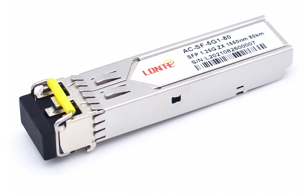 Оптический трансивер SFP 1.25G 1550nm 80km LC SMF DDM