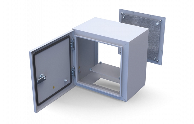 Шкаф электротехнический навесной ШЭН-300-200-150 внешний вид 2