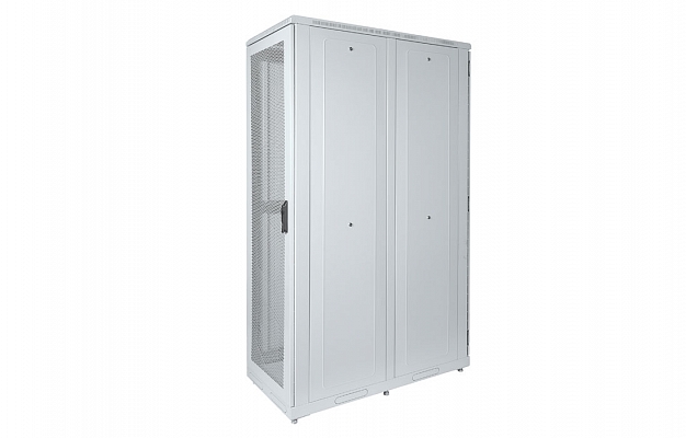 CCD ShT-NP-S-47U-800-1200-P2P  19", 47U (800x1200) Floor Mount Telecommunication Server Cabinet, Perforated Front Door, Perforated Double-Leaf Rear Door внешний вид 5
