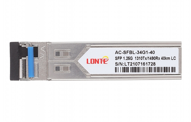 Модуль SFP WDM 1.25G 1310/1490nm 40km LC DDM внешний вид 2