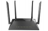 D-Link DIR-825 (DIR-825/RU) AC1200 10/100/1000BASE-TX/4G Wi-Fi Router, Black внешний вид 1