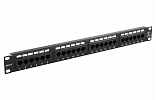 04-0021 REXANT 19" Patch Panel, 1U, 24 RJ-45 Ports, Cat. 5е