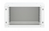 Шкаф телекоммуникационный настенный разборный 19”,6U(600x650), ШТ-НСр-6U-600-650-М дверь металл ССД внешний вид 5