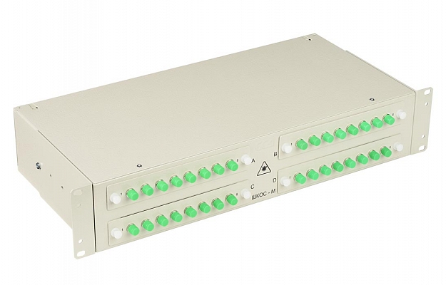 CCD ShKOS-M-2U/4-32FC/ST-32FC/D/APC-32FC/APC Patch Panel внешний вид 1