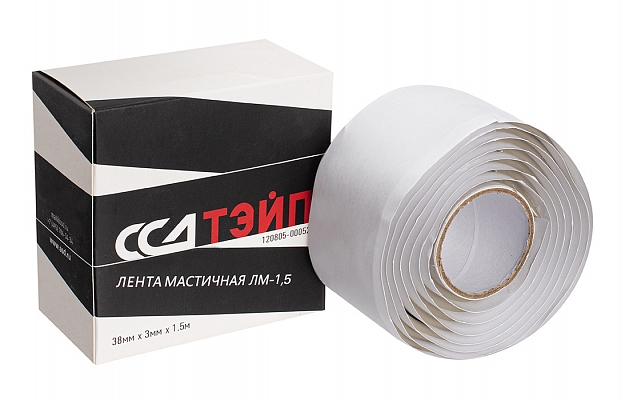 CCD LM Mastic Tape 38mm x 1.5m x 3mm внешний вид 3