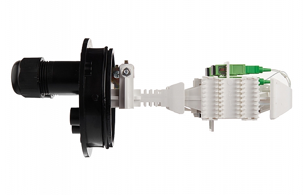 Муфта-кросс МКО-Ц8/С09-1PLC4-SC/APC-5SC/APC-1SC/APC ССД внешний вид 7