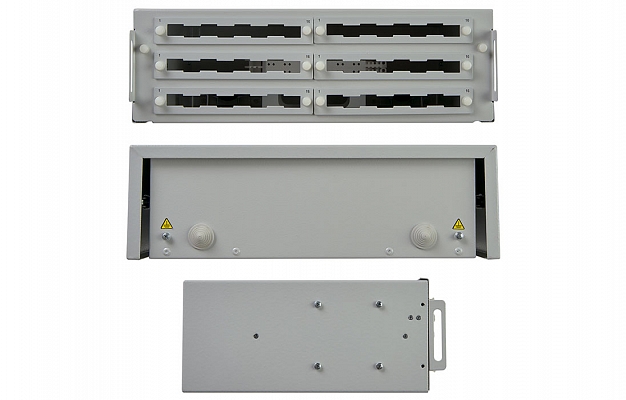 CCD ShKOS-VP-3U/4-96SC Patch Panel (w/o Pigtails, Adapters) внешний вид 6