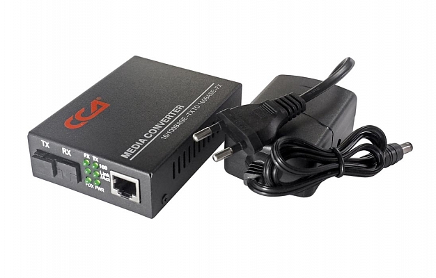 100M, Tx1310/Rx1550 20km, RJ45 SC Media Converter внешний вид 6