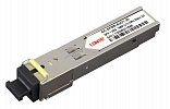 SFP WDM 1.25G Tx1550/Rx1310 20km SC DDM Fiber Optic Transceiver внешний вид 1