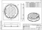 Люк плавающий с ремонтной (фланцевой)  вставкой ВЧШГ тип ТМ "Д-400" (Д) 9.2-60 ГОСТ 3634 внешний вид 3