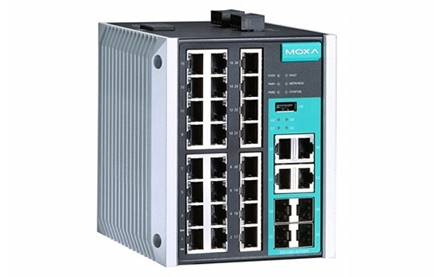 Moxa EDS-528E-4GTXSFP-LV Switch