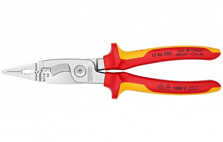 Клещи электромонтажные VDE KN-1386200