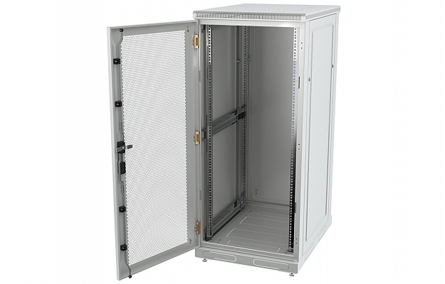 CCD ShT-NP-33U-600-1000-P  19", 33U (600x1000) Floor Mount Telecommunication Cabinet, Perforated Front Door внешний вид 3