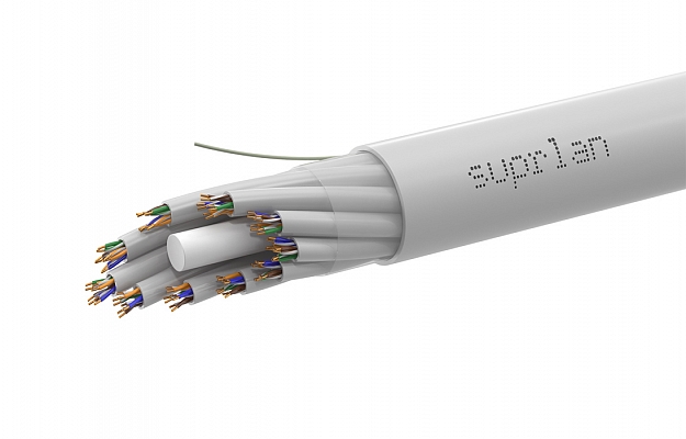 01-0353 Cборка кабельная SUPRLAN Premium UTP 5e 10х(4x2x0,51) Cu LSZH нг(А)-HF In. 305м (RUS)