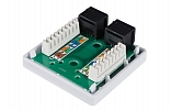 CS2-1C5EU-22 ITK Настенная инф. розетка RJ45, кат.5Е UTP, 2-порта внешний вид 3