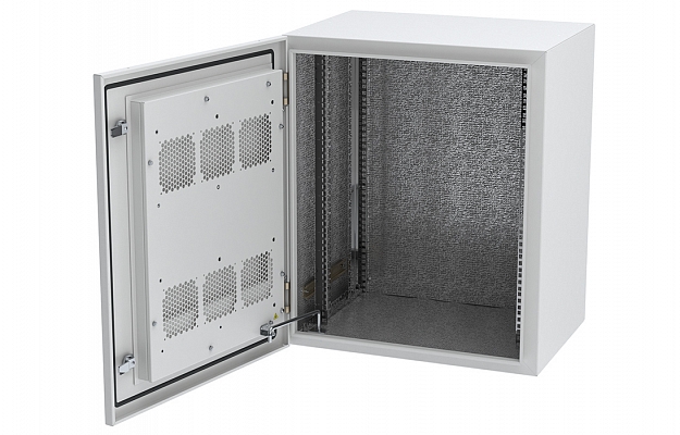Шкаф климатический телекоммуникационный навесной 19",15U(600x350), ШКТ-НВ-15U-600-350 ССД внешний вид 9