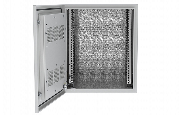 Шкаф климатический телекоммуникационный навесной 19",15U(600x350), ШКТ-НВ-15U-600-350 ССД внешний вид 3