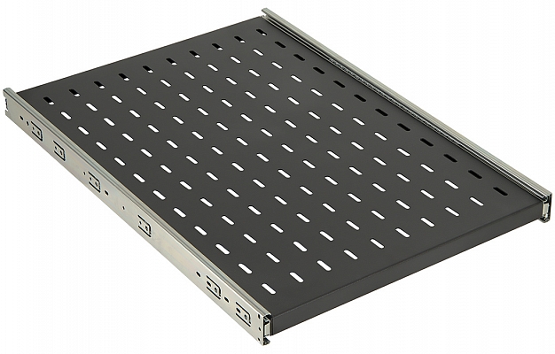 CCD PV-65 Perforated Sliding Shelf (650 x 420), Black внешний вид 3