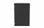 CCD ShT-NSr-18U-600-350-M-Ch  19", 18U (600x350) Wall Mount Dismountable Telecommunication Cabinet, Metal Door, Black внешний вид 2